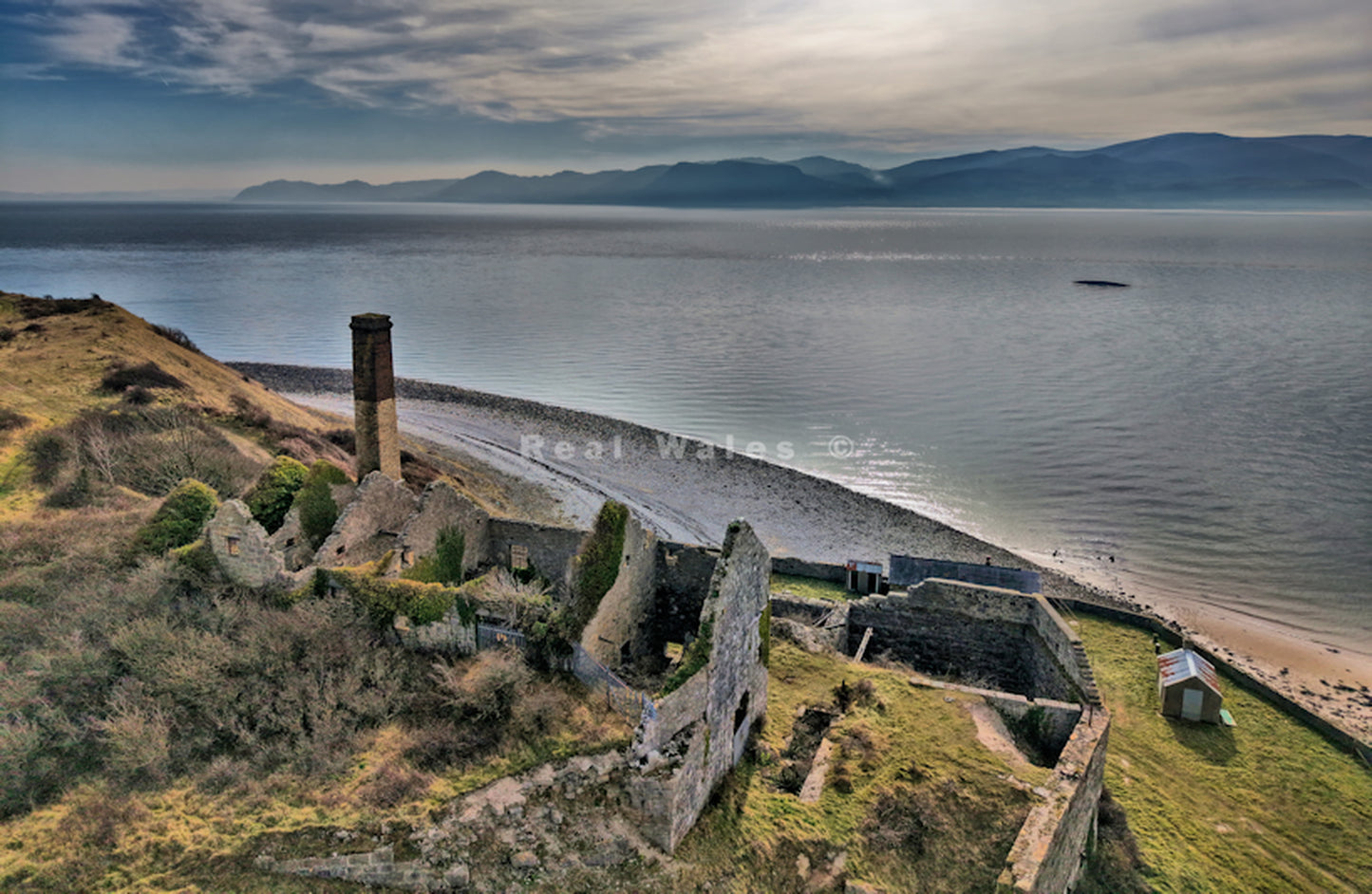 The Defiant Chimney (Penmon Brickworks)