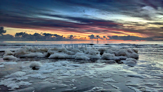 Sea Foam Sunrise (Colwyn Bay)