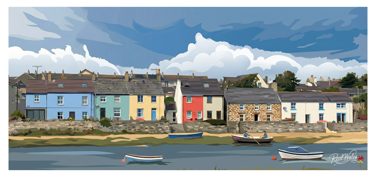 Tucked away on the rugged south-west coast of the Isle of Anglesey (Ynys MÃ´n), the sleepy, picturesque village of Aberffraw feels entirely removed from the rush of the modern world. Where the gentle Afon Ffraw (River Ffraw) winds its way to meet the Irish Sea, it creates a beautiful, tidal estuary flanked by one of the most expansive and dramatic dune systems in the United Kingdom.